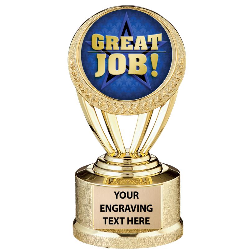 5" ALLIANCE AWARD-WREATH