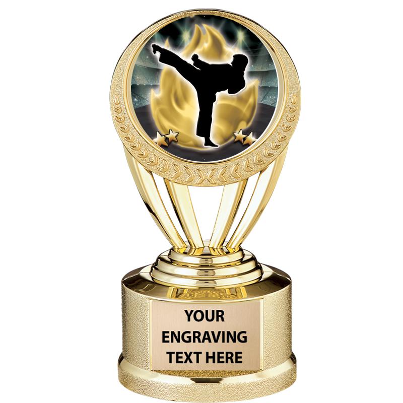 5" ALLIANCE AWARD-WREATH