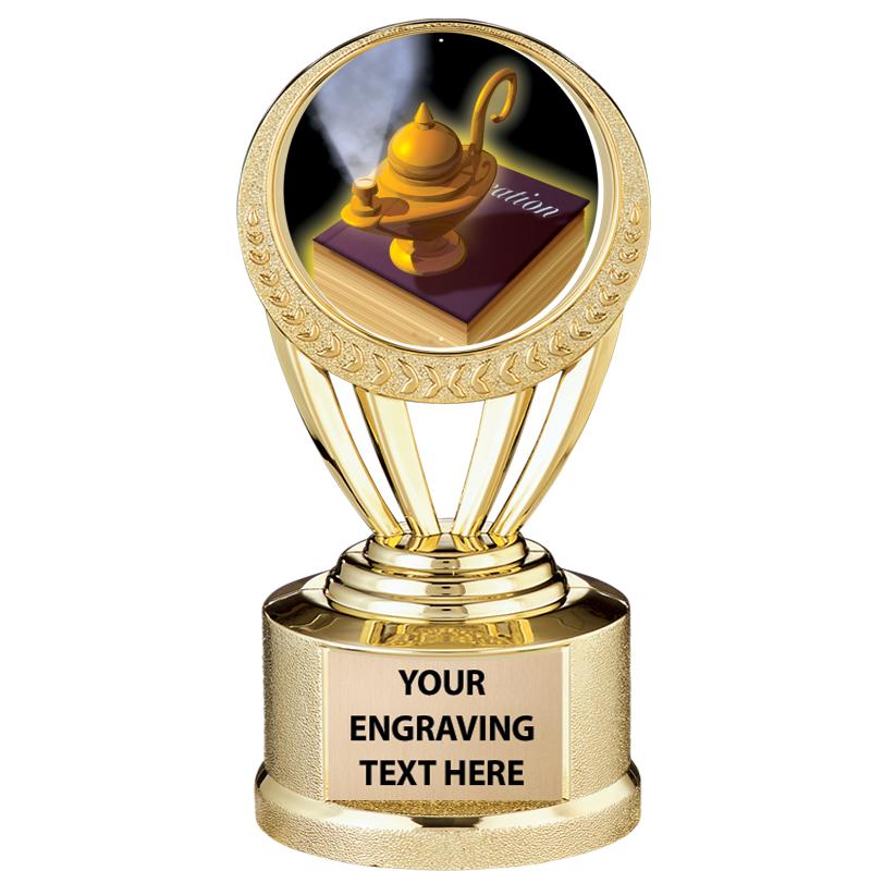 5" ALLIANCE AWARD-WREATH