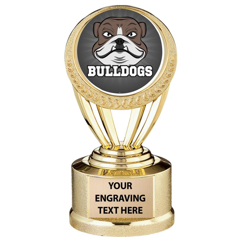 5" ALLIANCE AWARD-WREATH