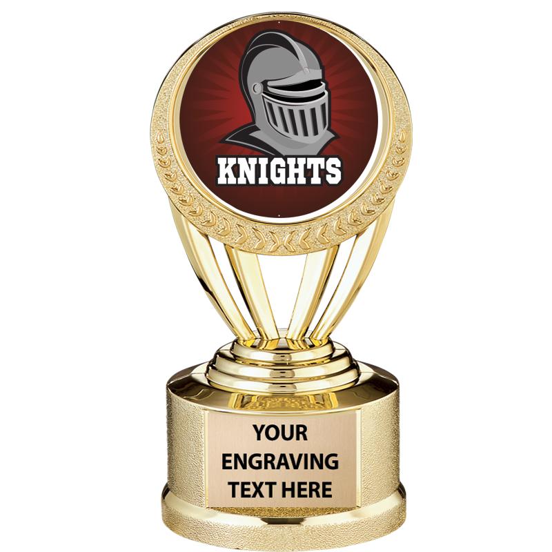 5" ALLIANCE AWARD-WREATH