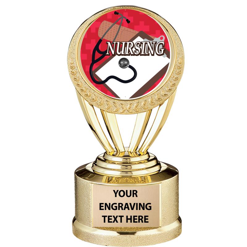 5" ALLIANCE AWARD-WREATH