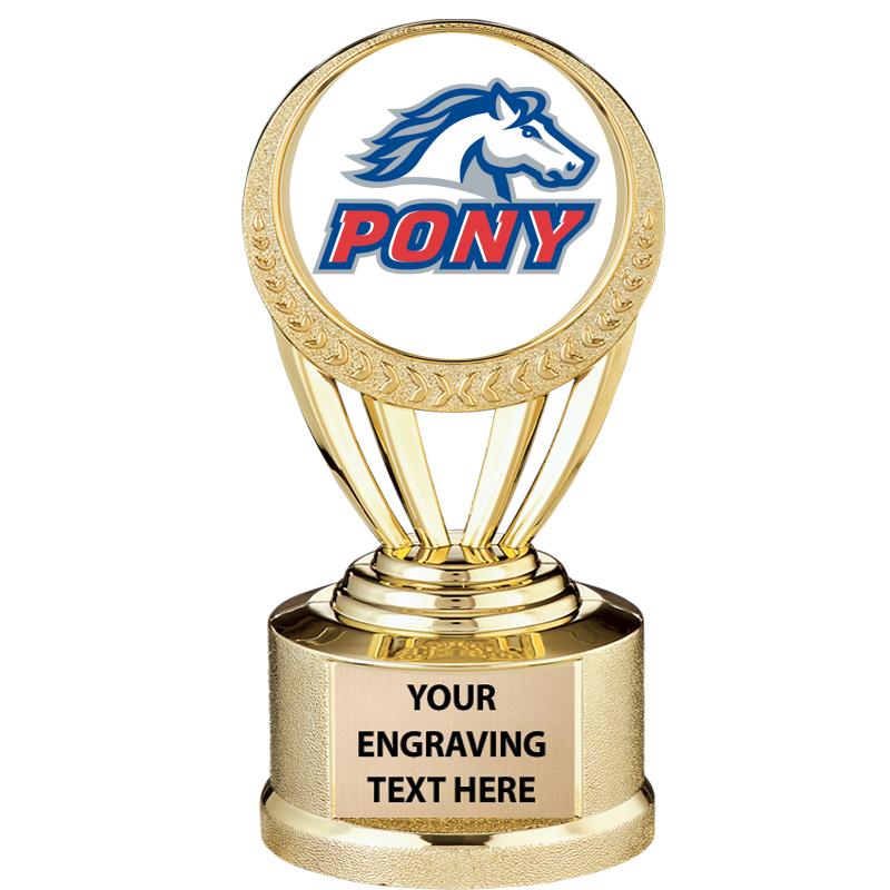 5" ALLIANCE AWARD-WREATH