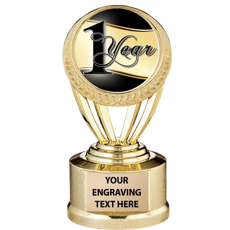 5" ALLIANCE AWARD-WREATH