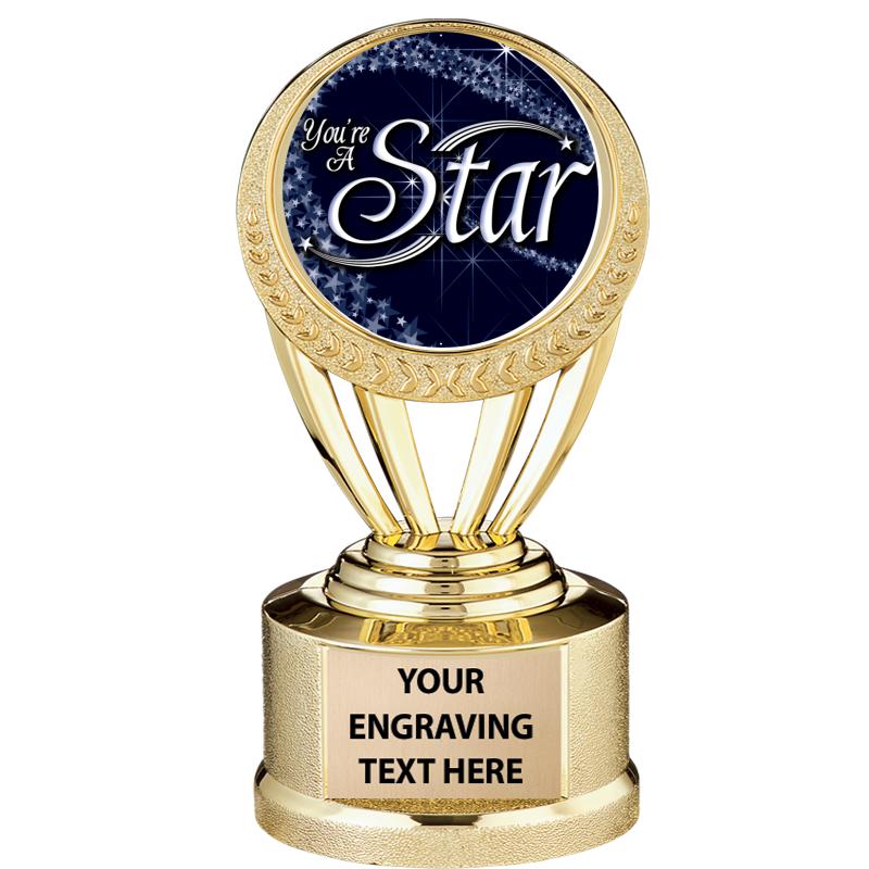 5" ALLIANCE AWARD-WREATH