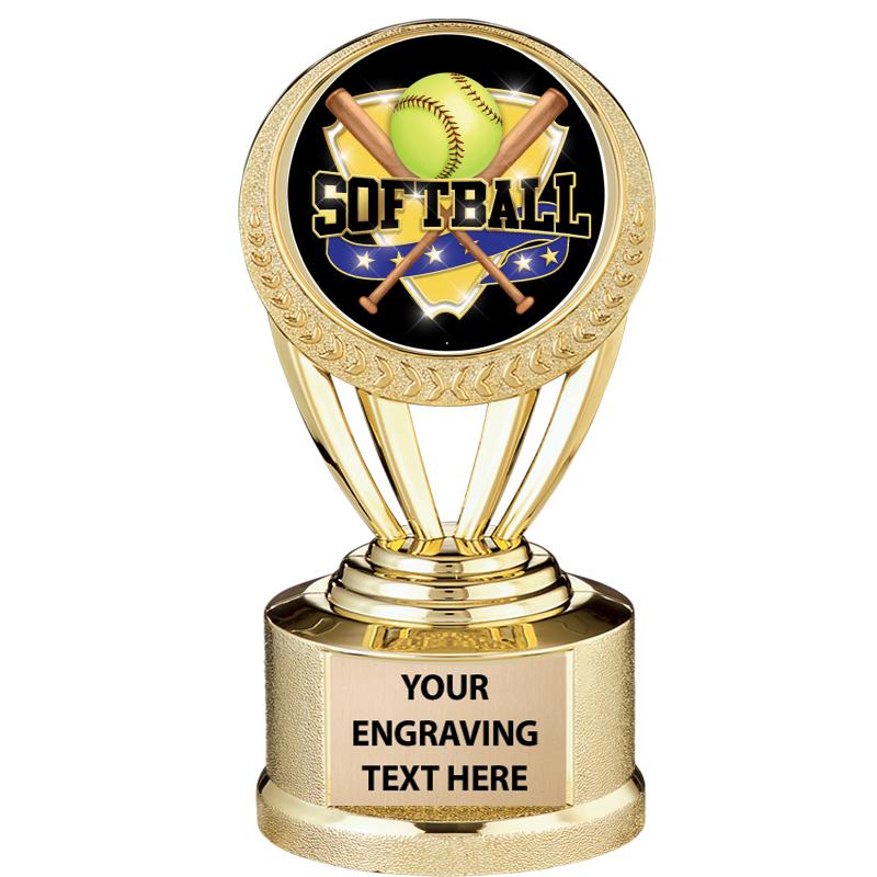 5" ALLIANCE AWARD-WREATH