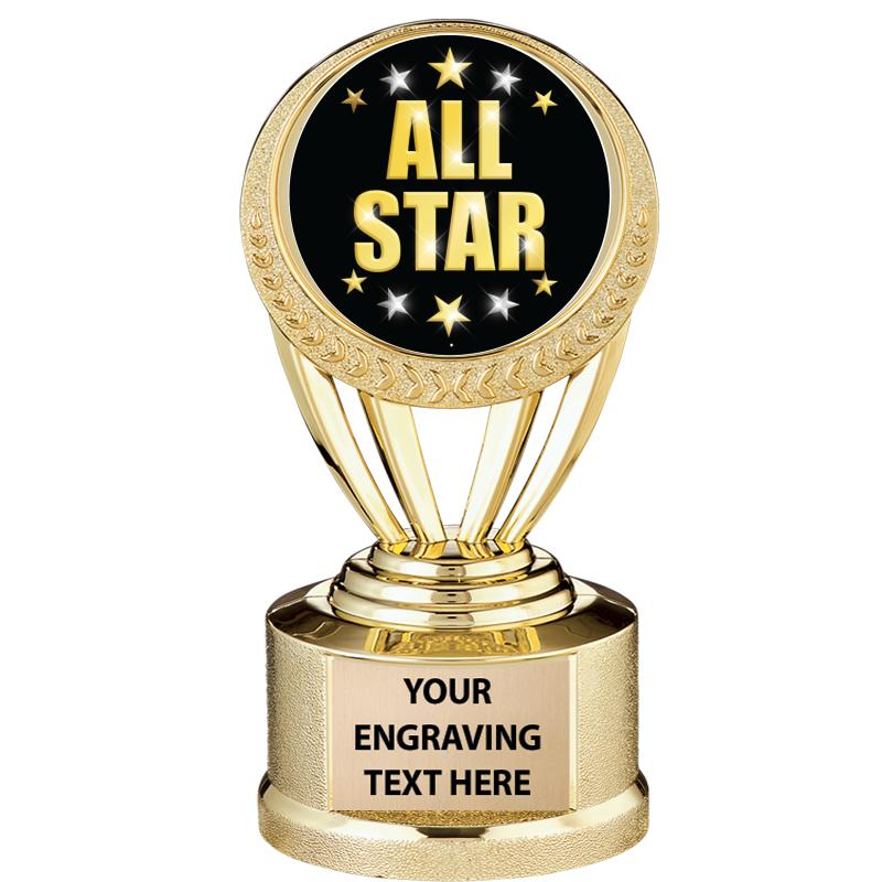 5" ALLIANCE AWARD-WREATH