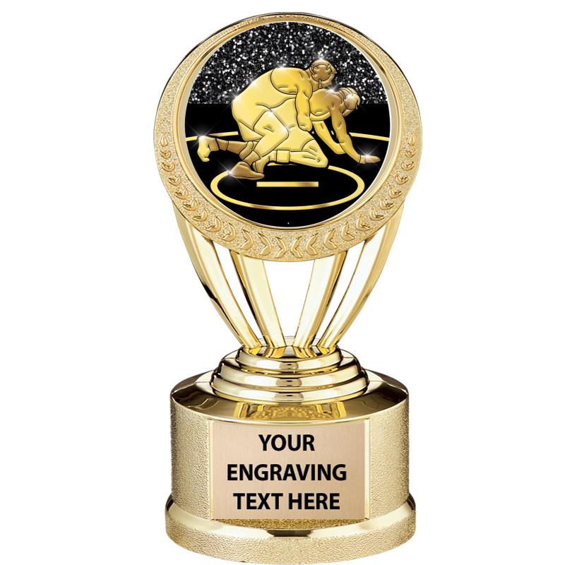 5" ALLIANCE AWARD-WREATH