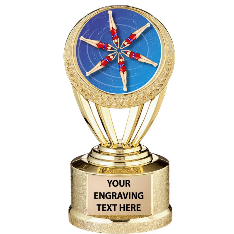 5" ALLIANCE AWARD-WREATH