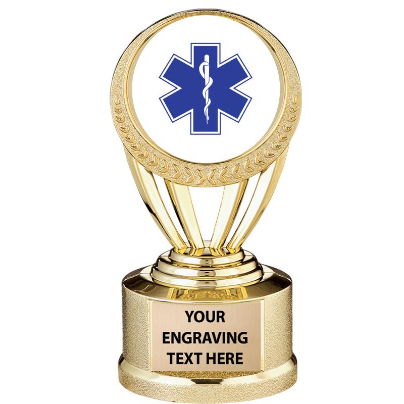 5" ALLIANCE AWARD-WREATH