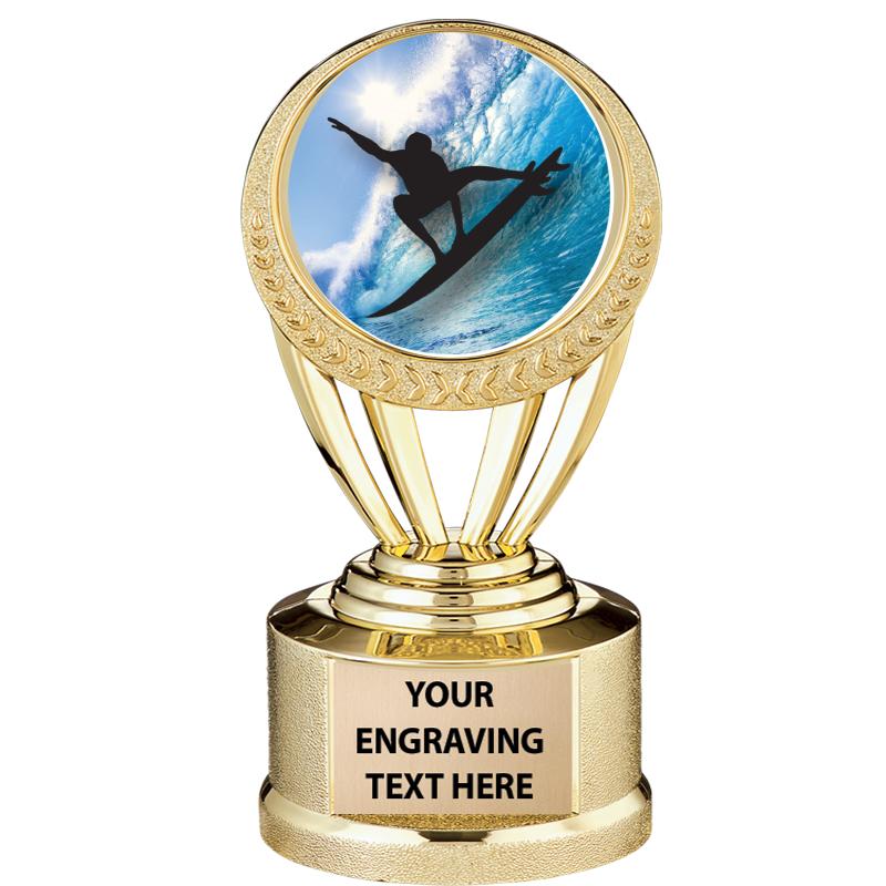 5" ALLIANCE AWARD-WREATH