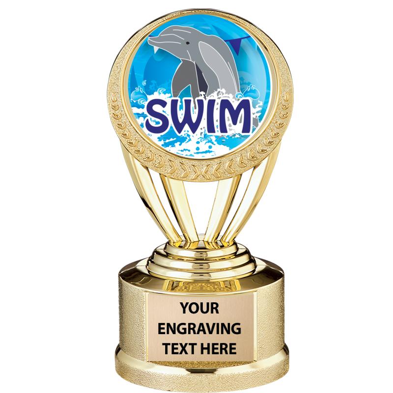 5" ALLIANCE AWARD-WREATH