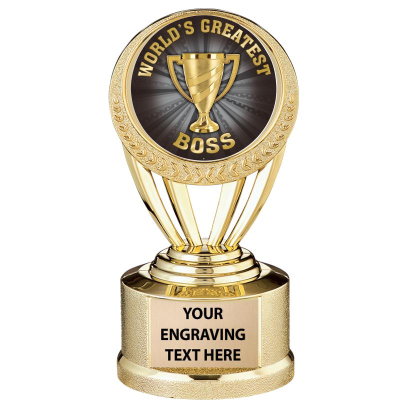 5" ALLIANCE AWARD-WREATH