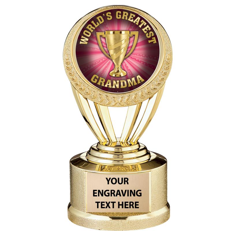 5" ALLIANCE AWARD-WREATH