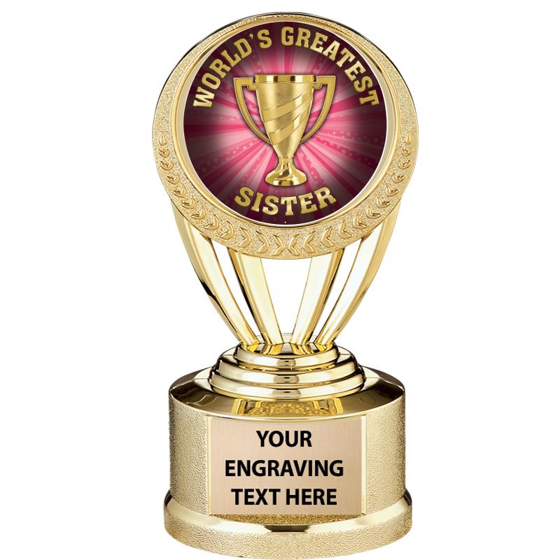 5" ALLIANCE AWARD-WREATH