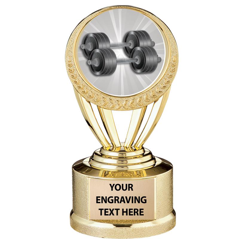 5" ALLIANCE AWARD-WREATH