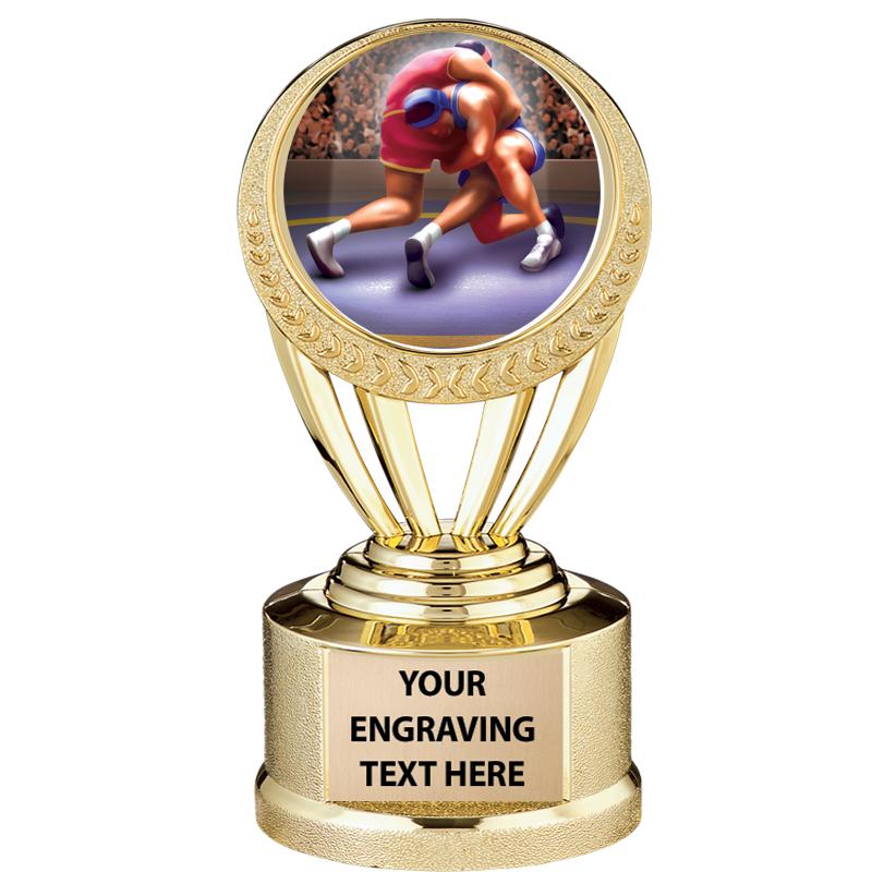 5" ALLIANCE AWARD-WREATH