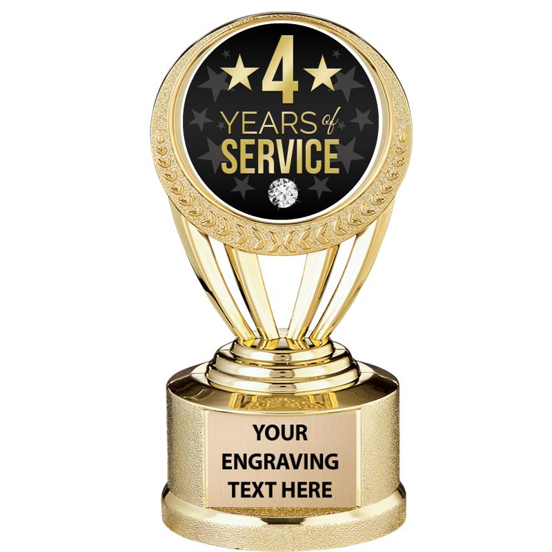 5" ALLIANCE AWARD-WREATH