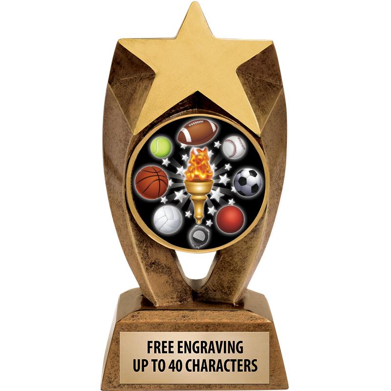 6" ASTEROID INSERT SCULPTURE