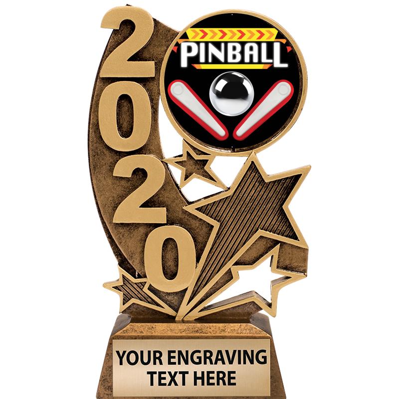 Pinball Trophies Pinball Medals Pinball Plaques and Awards