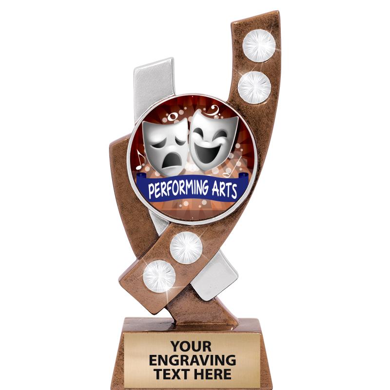 Express Medals Personalized Acrylic Drama Trophies Champion Awards Gift Prizes Trophy 1 PK EG90