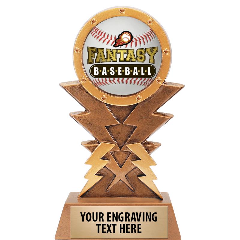 Fantasy Baseball Trophies Crown Awards