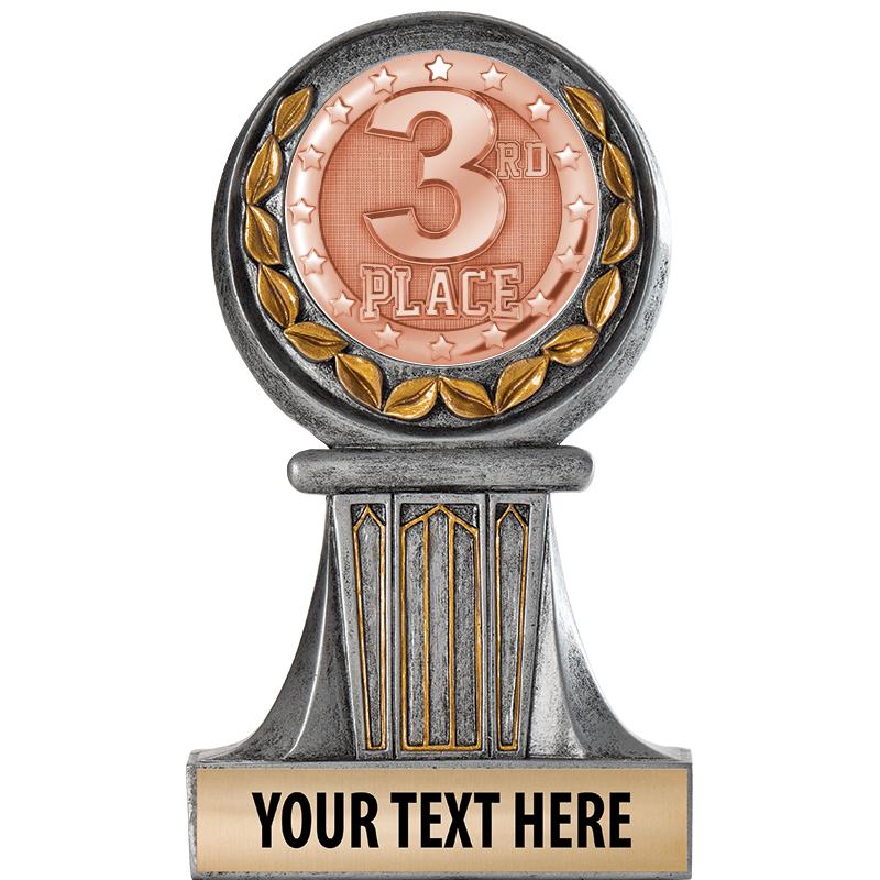 5.5" GRECIAN WREATH RESIN