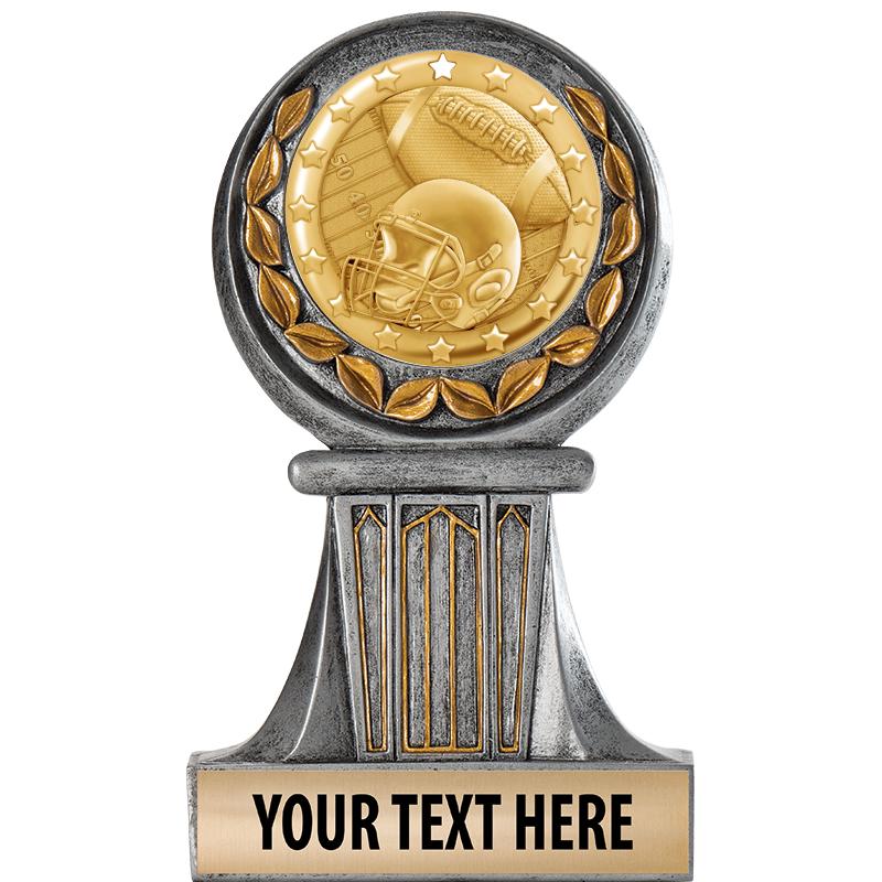 5.5" GRECIAN WREATH RESIN