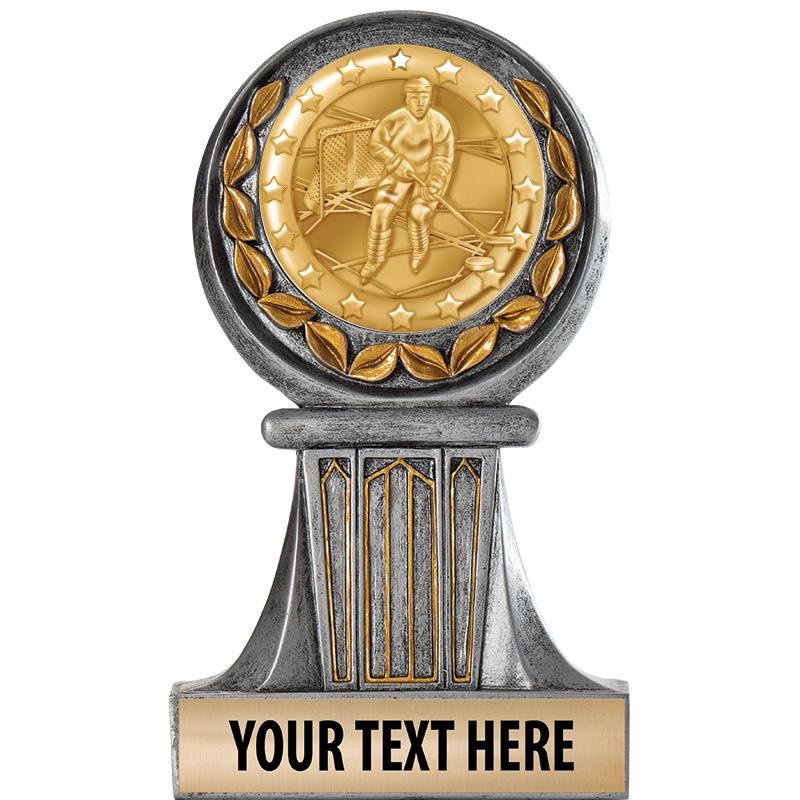 5.5" GRECIAN WREATH RESIN