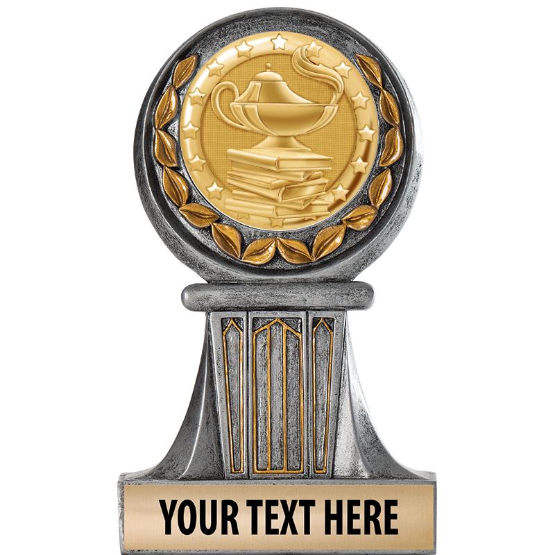 5.5" GRECIAN WREATH RESIN