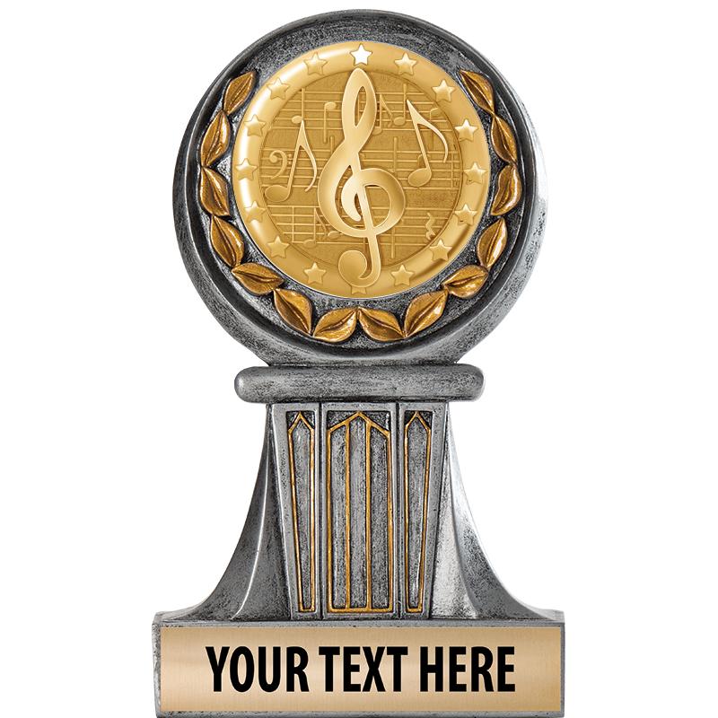 5.5" GRECIAN WREATH RESIN