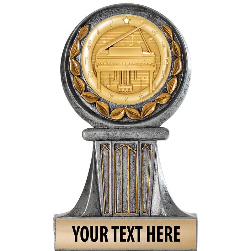 5.5" GRECIAN WREATH RESIN