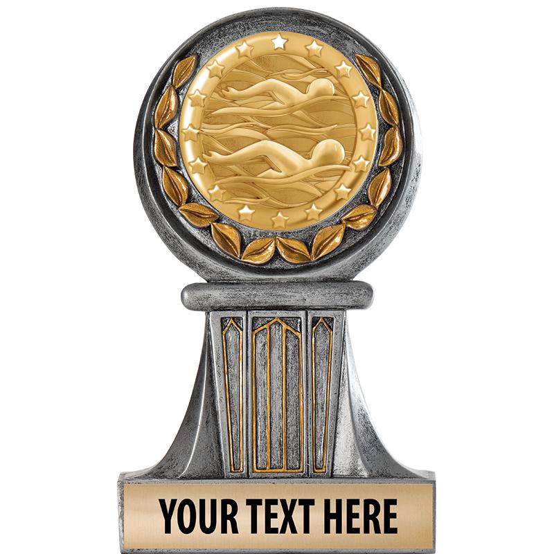 5.5" GRECIAN WREATH RESIN