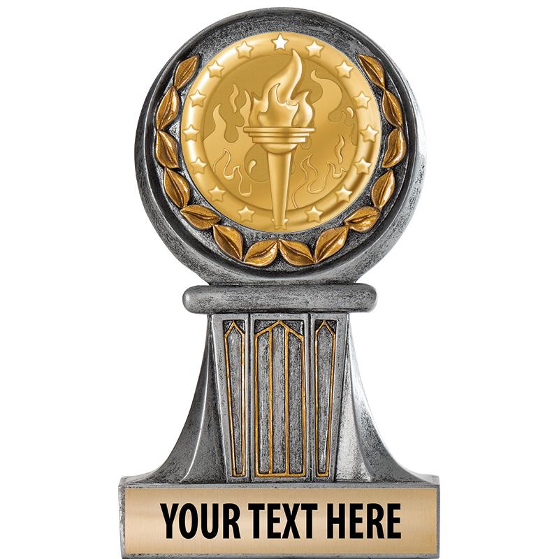 5.5" GRECIAN WREATH RESIN