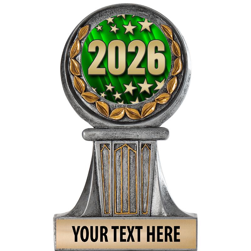 5.5" GRECIAN WREATH RESIN