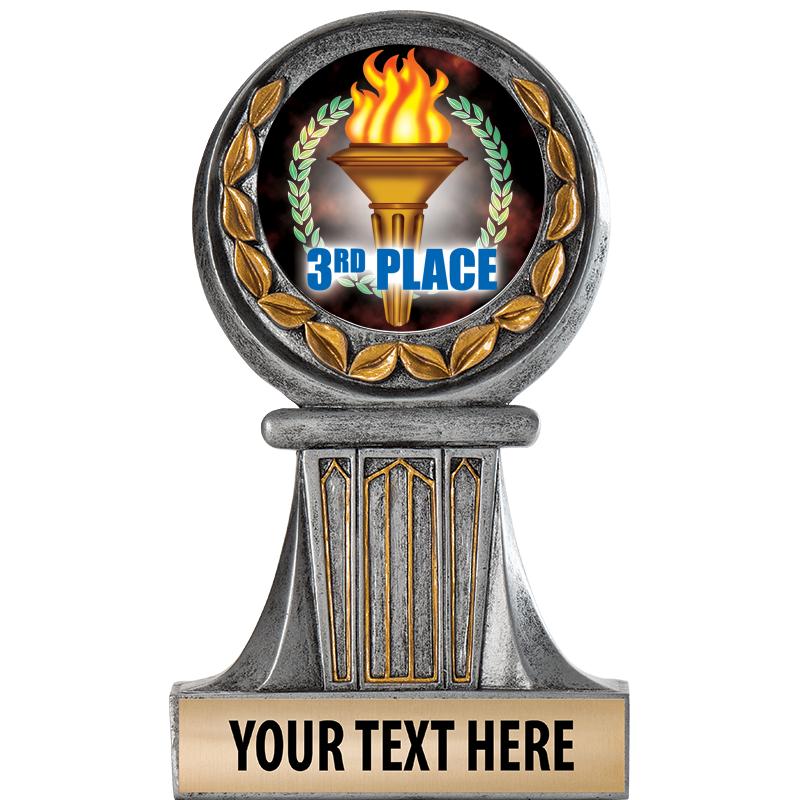 5.5" GRECIAN WREATH RESIN