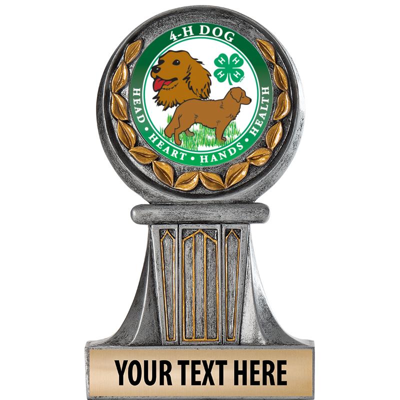 5.5" GRECIAN WREATH RESIN