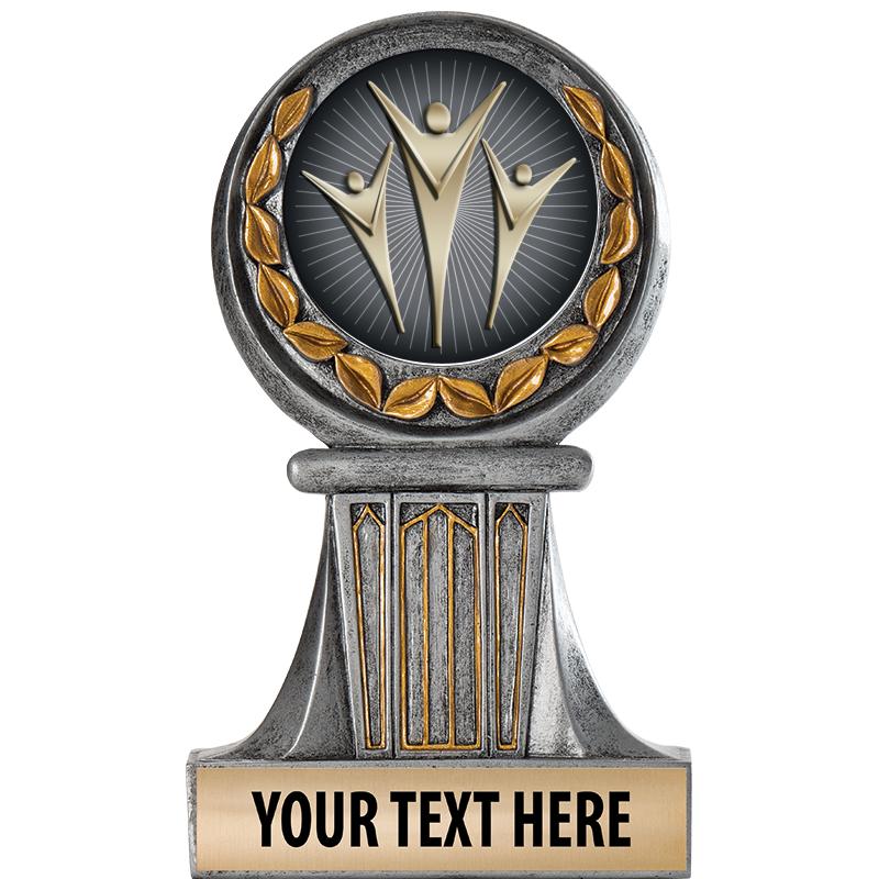 5.5" GRECIAN WREATH RESIN