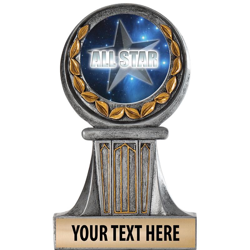 5.5" GRECIAN WREATH RESIN