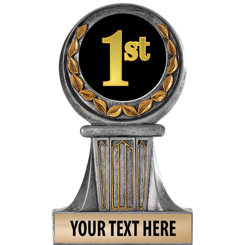 5.5" GRECIAN WREATH RESIN