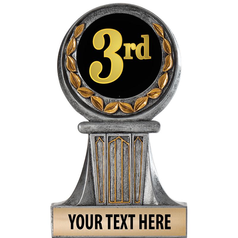 5.5" GRECIAN WREATH RESIN