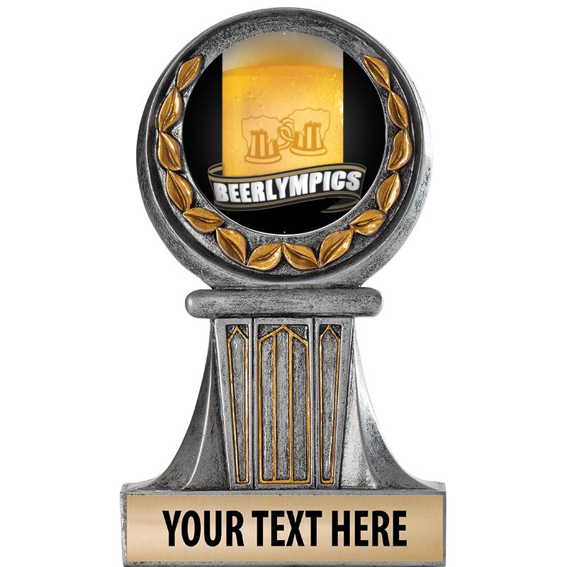 5.5" GRECIAN WREATH RESIN