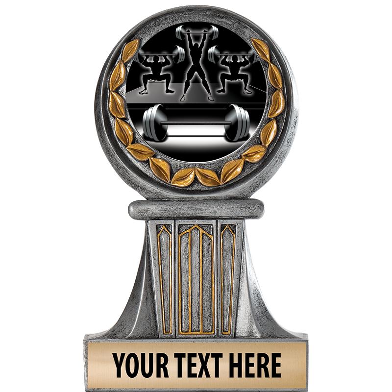 5.5" GRECIAN WREATH RESIN