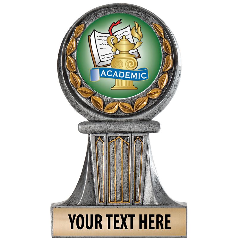 5.5" GRECIAN WREATH RESIN