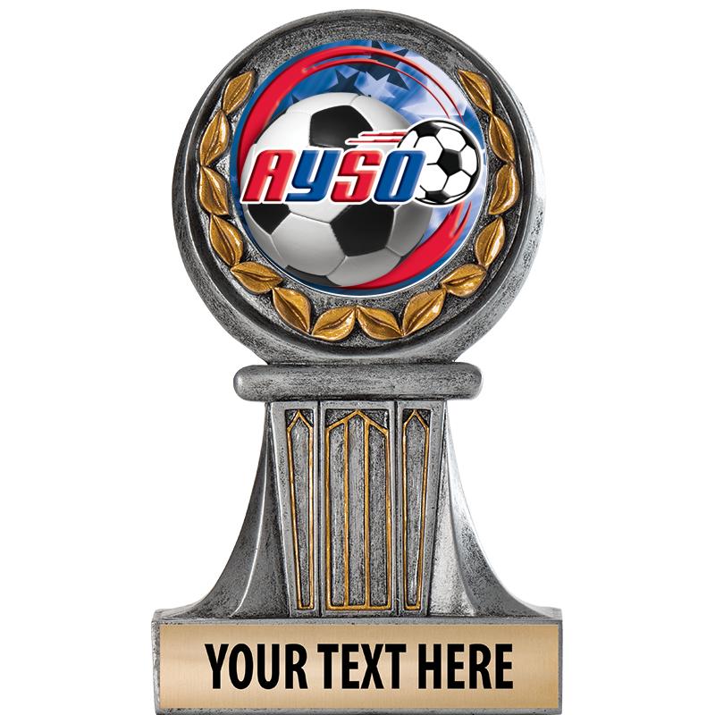 5.5" GRECIAN WREATH RESIN