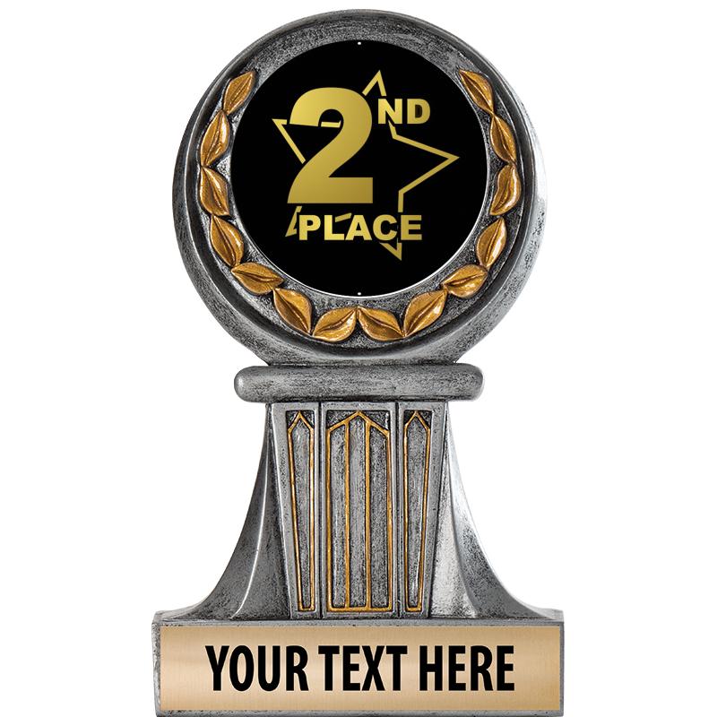 5.5" GRECIAN WREATH RESIN