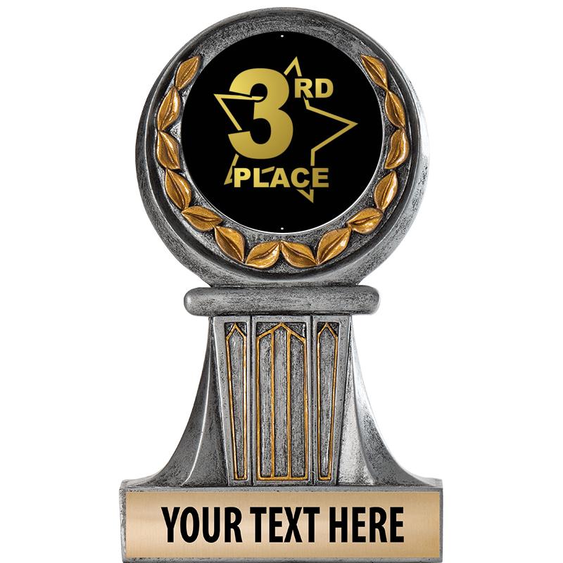 5.5" GRECIAN WREATH RESIN