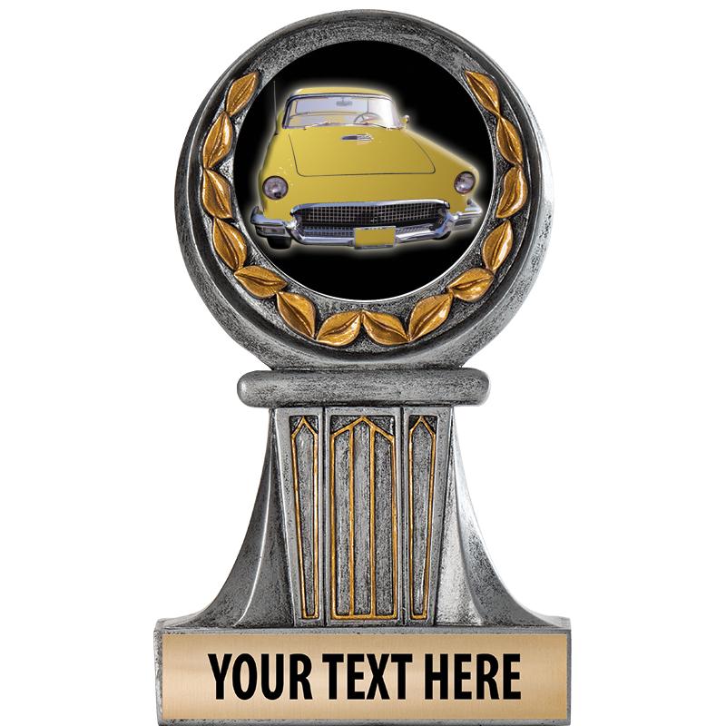 5.5" GRECIAN WREATH RESIN