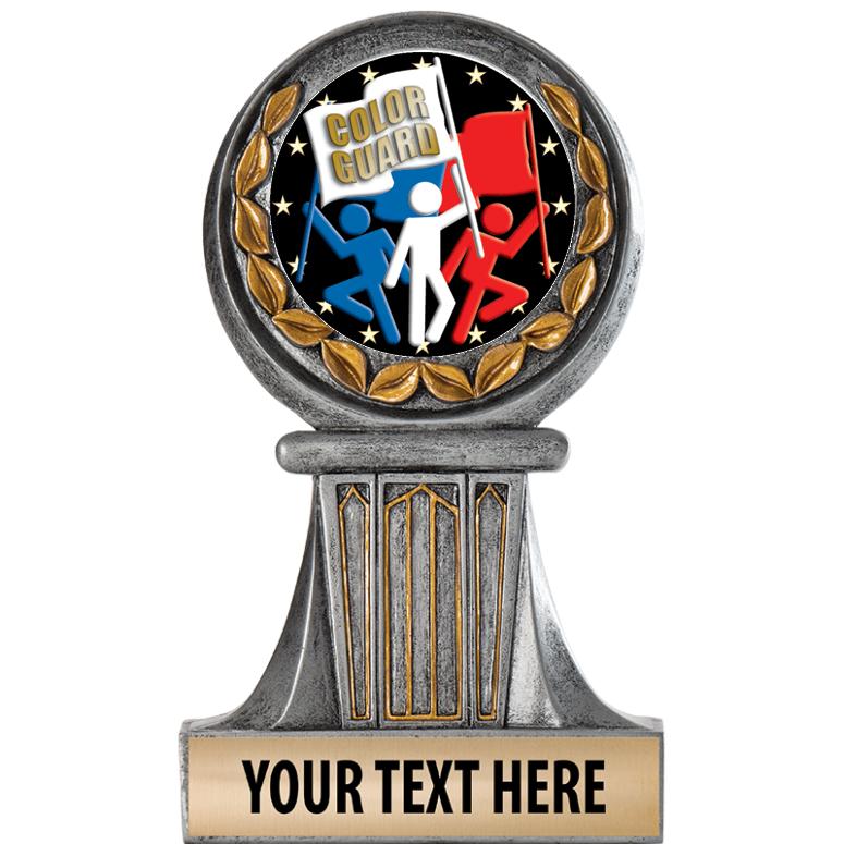 5.5" GRECIAN WREATH RESIN