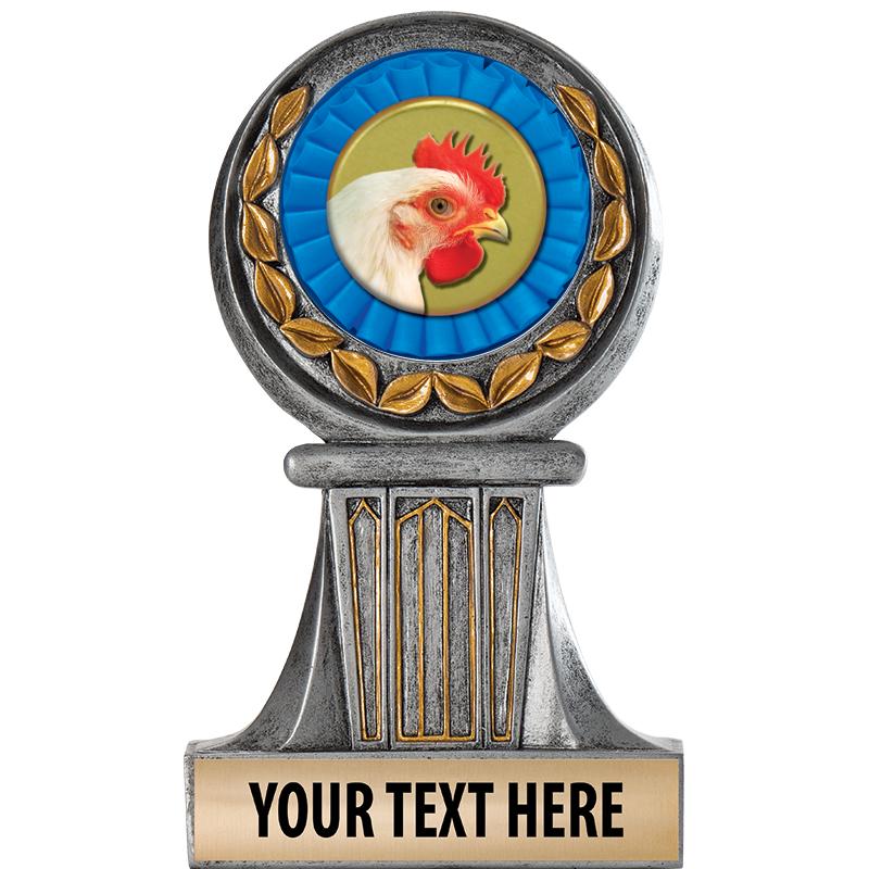 5.5" GRECIAN WREATH RESIN